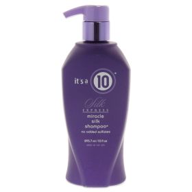 Silk Express Miracle Silk Shampoo by Its A 10 for Unisex - 10 oz Shampoo